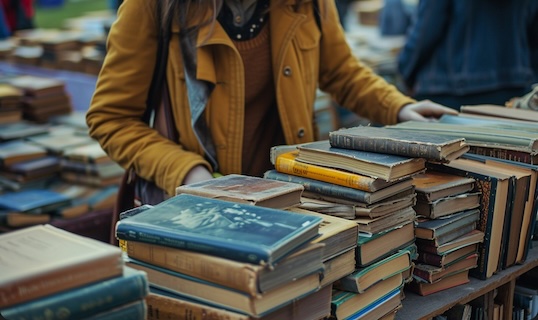 Cheers bookstore digital loyalty program, punch card